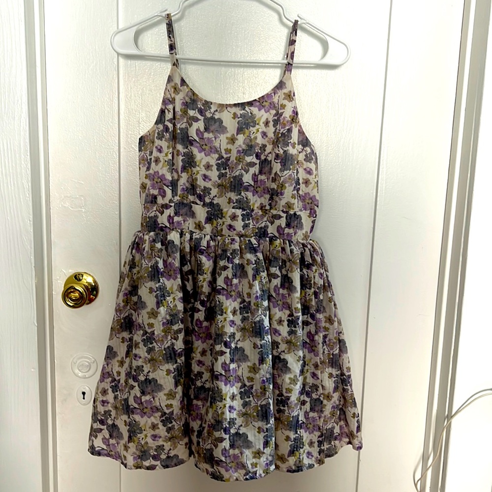 Adorable lined floral dress